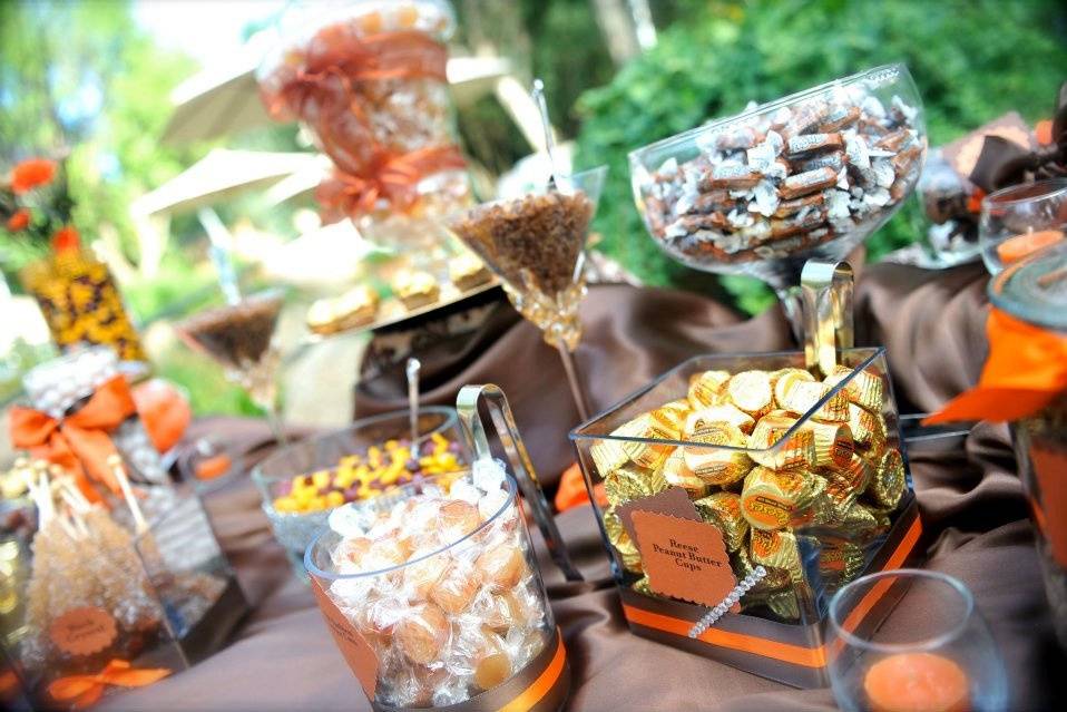 Sweet Creations by Judy for Candy Buffets, Popcorn Bars, Chocolate Fountains and more!