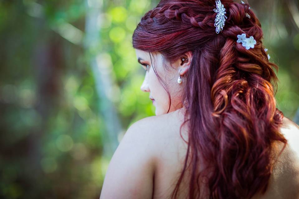 Beautiful red hair
