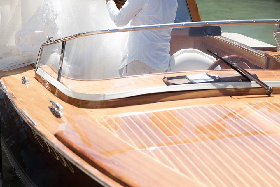 Romantic wedding in Venice