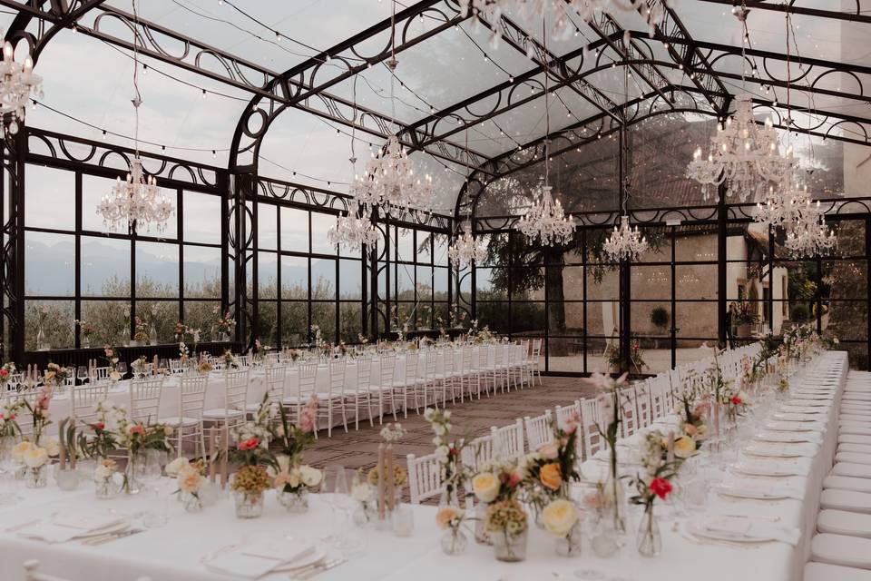 Orangerie in the Dolomites
