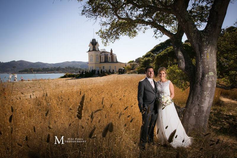 Historic wedding venue in Tiburon, California