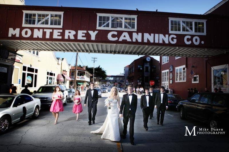 Cannery Row wedding in Monterey, California
