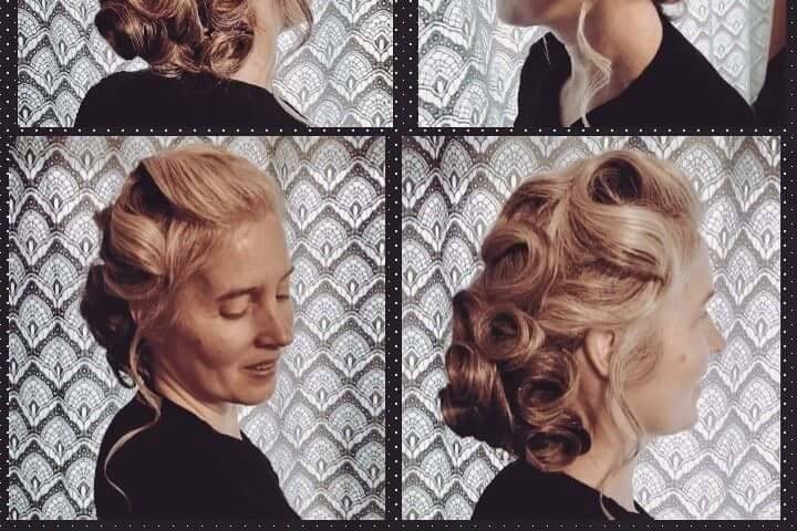 Angles of updo