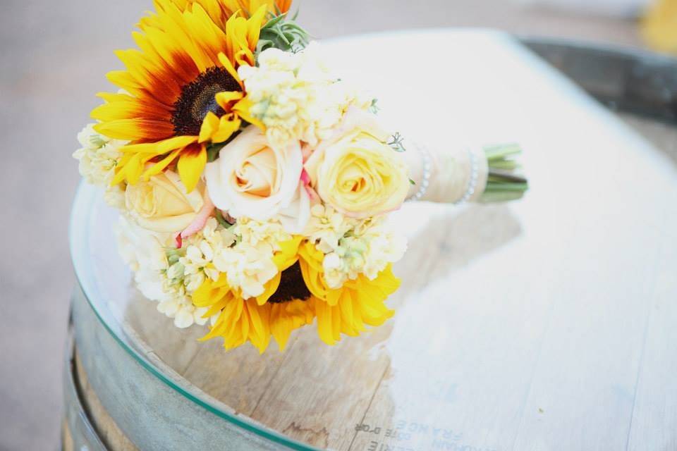 Sunflower bouquet