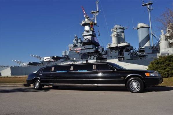 Blue Water, by Limousine from South Coast Limousines