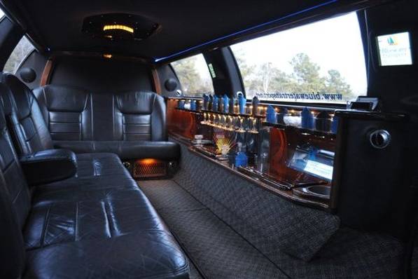 Blue Water, by Limousine from South Coast Limousines