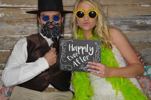 The happy couple