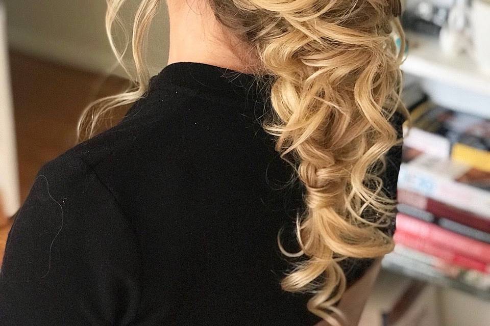 Bridal hair