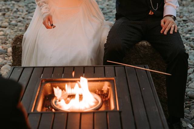 Firepits & S'mores on Beach