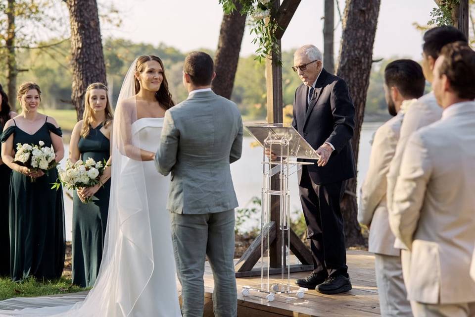 The Point after ceremony