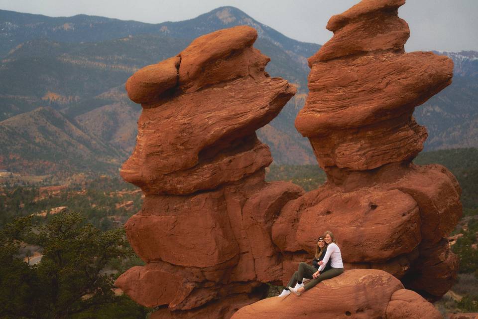 Boulder summer wedding