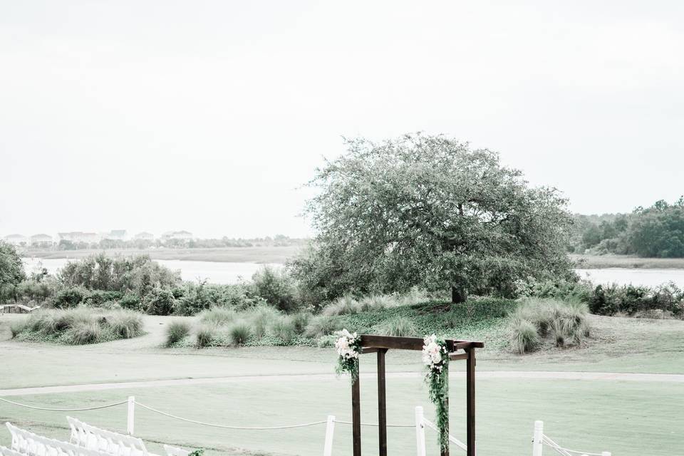 Ceremony site | Kate Supa Photography
