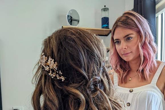 Bridal hair and makeup