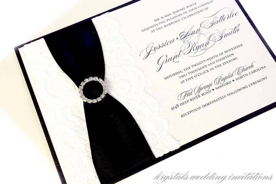 Krystals Wedding Invitations