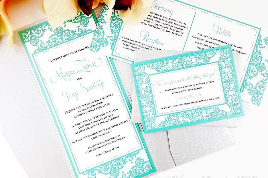 Krystals Wedding Invitations