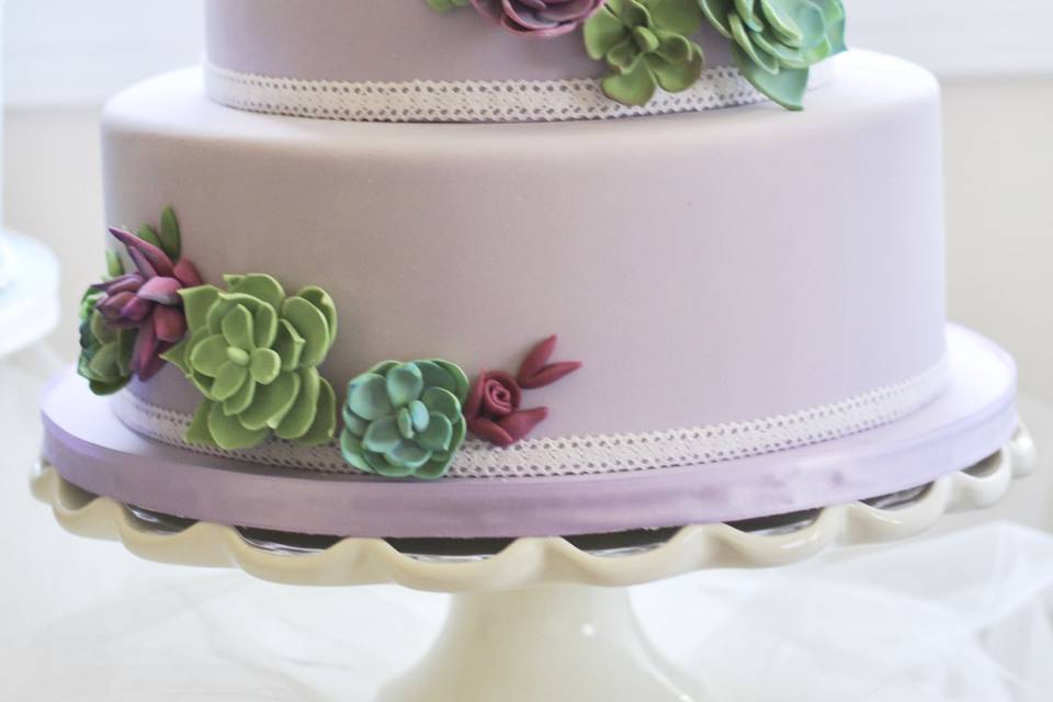 Passionflower Cakes