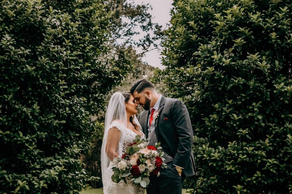 Greenery backdrop