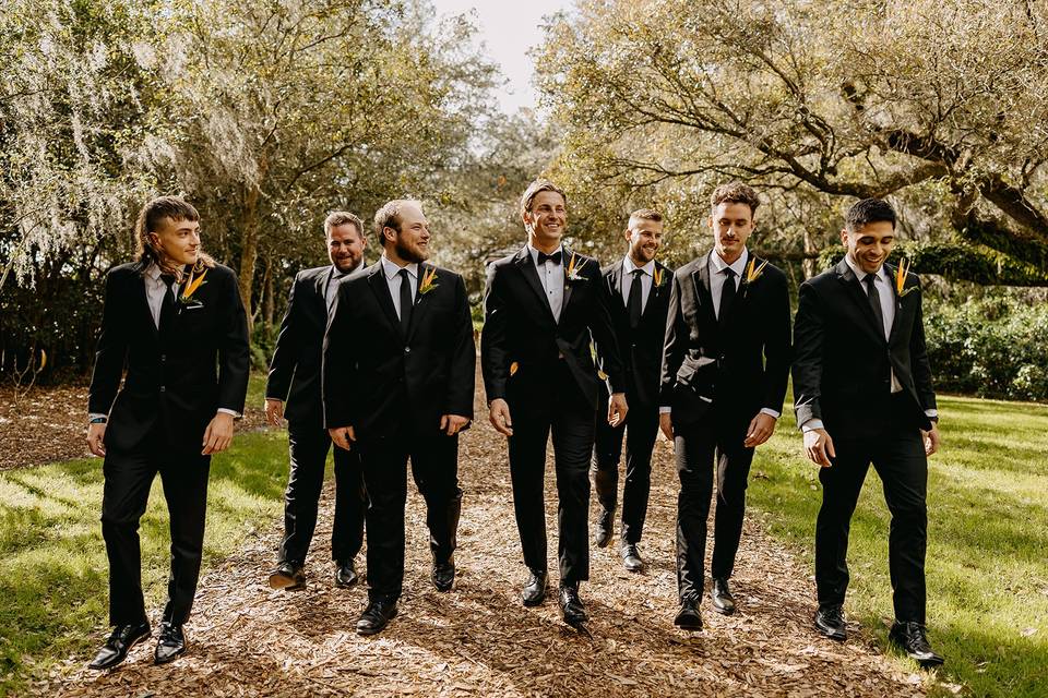 Groomsmen photos