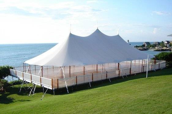 Tent Lighting - Sperry Tents Hamptons