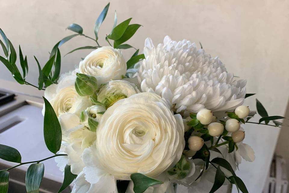 White and green mix