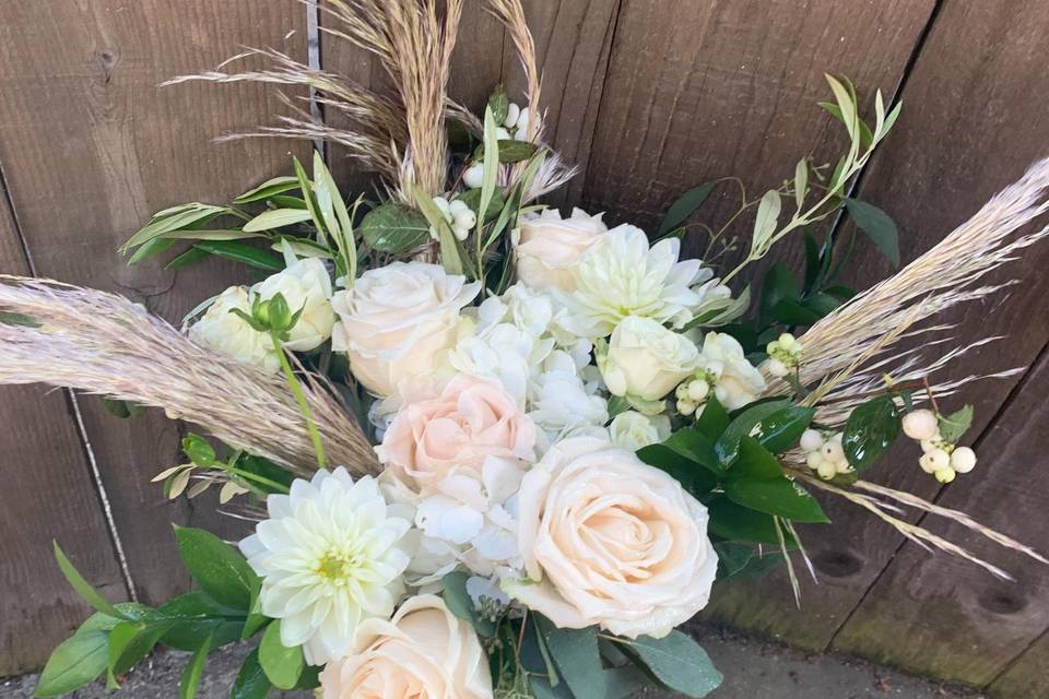 White and pampas