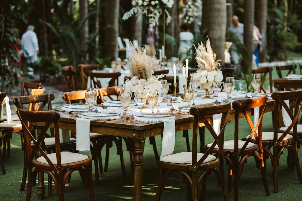 Boho reception