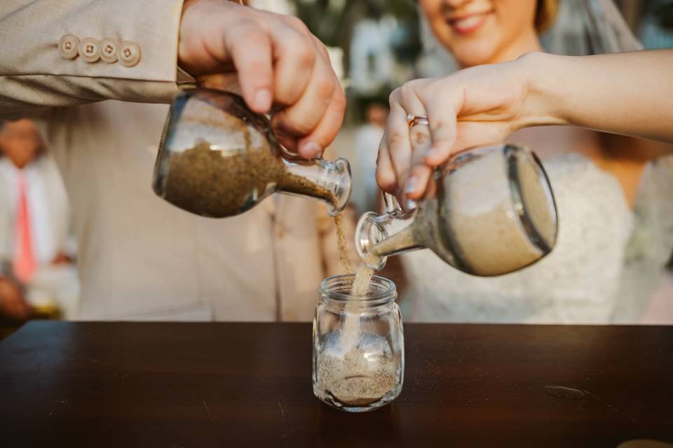 Sand ceremony