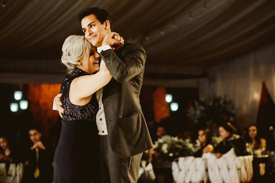 Mom and  Son Dance