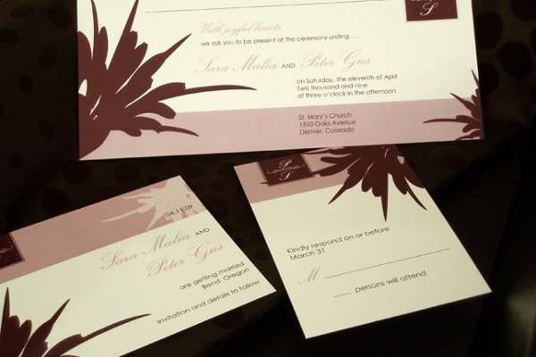 Ellie LLC, Wedding Paper Designs