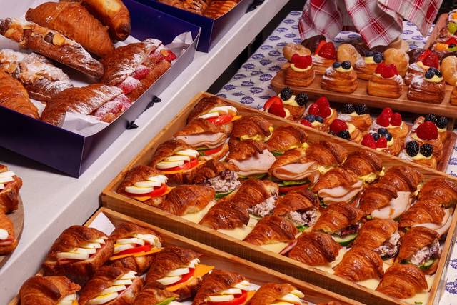 Assorted Croissant Sandwiches