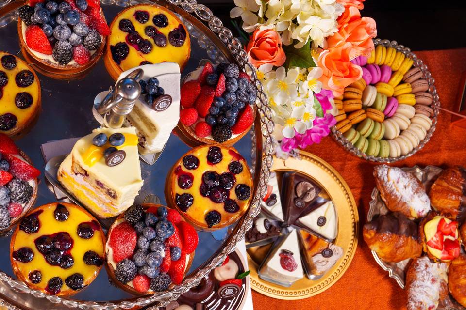 Berry & Lemon Blueberry Tarts