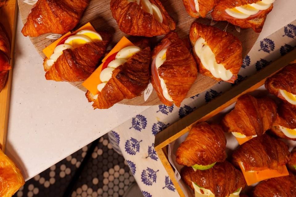 Assorted Croissant Sandwiches