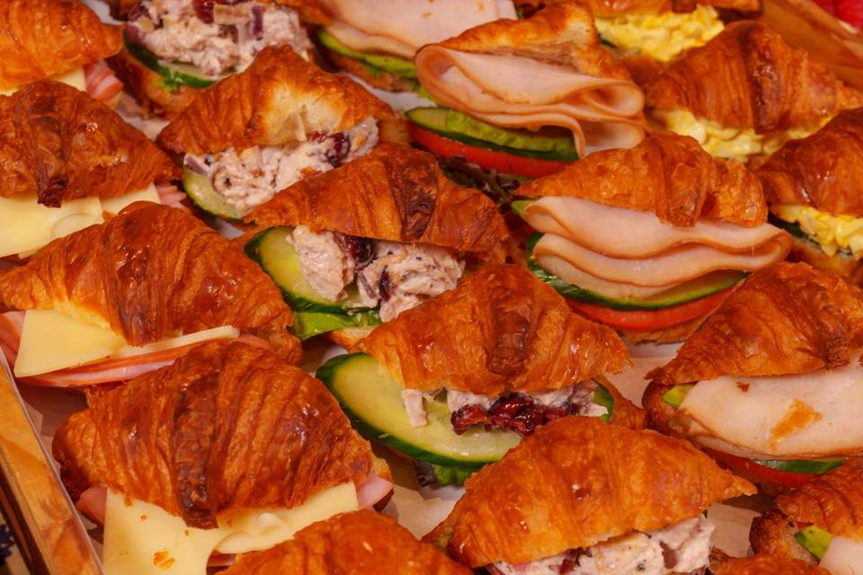 Lunch Croissant Sandwiches
