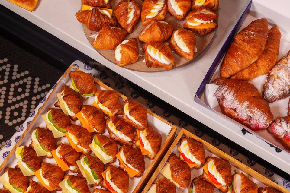 Assorted Croissant Sandwiches