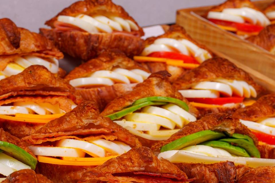 Breakfast Croissant Sandwiches