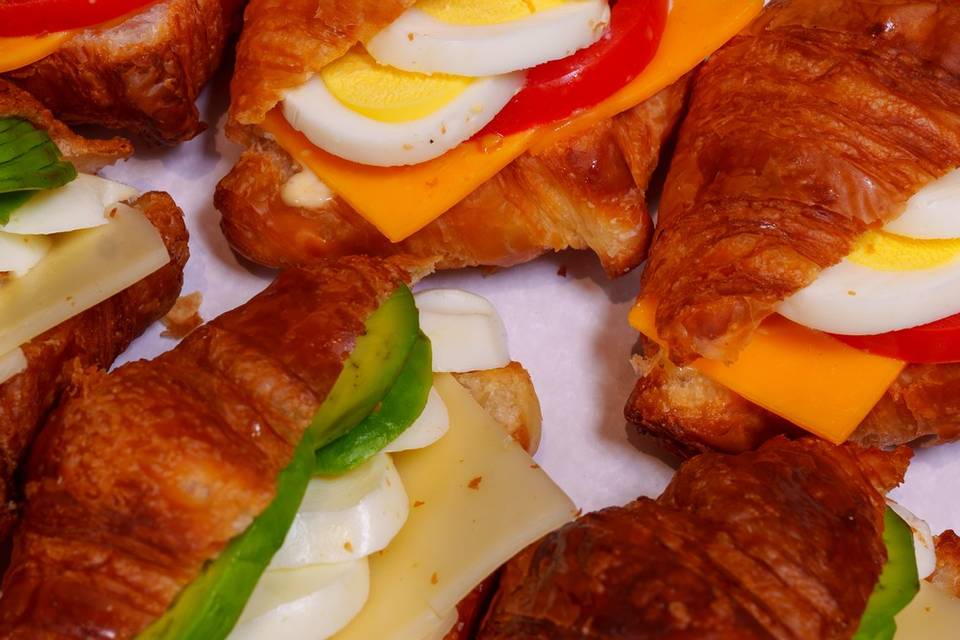 Lunch Croissant Sandwiches