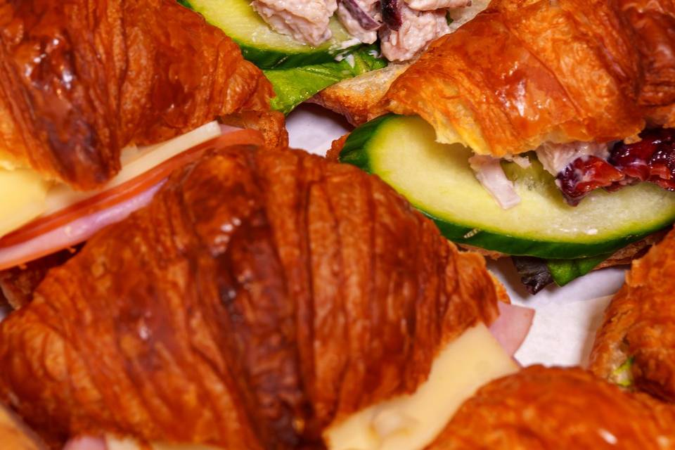 Lunch Croissant Sandwiches