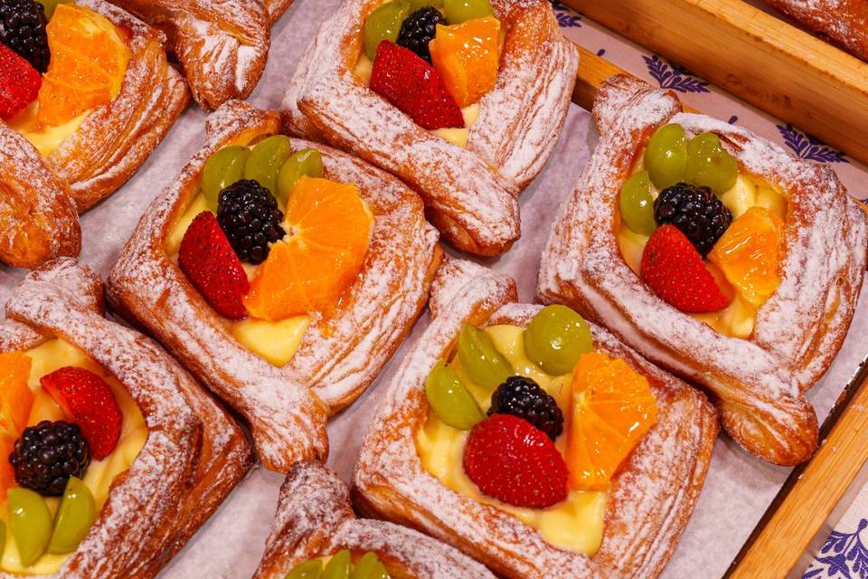Fruit Pastries & Verry Berries