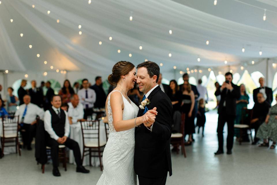 First Dance Plaza Tent