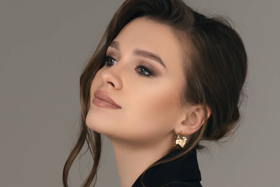 Makeup and hair
