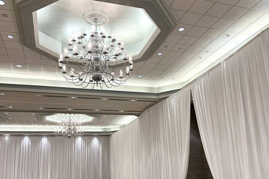 Wedding Reception Drape