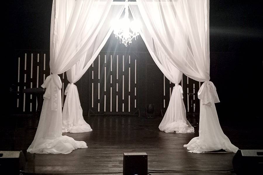 Sheer Canopy Drape