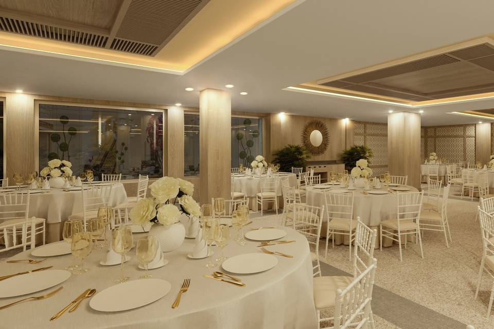 Fantasia Set Up Wedding Dinner