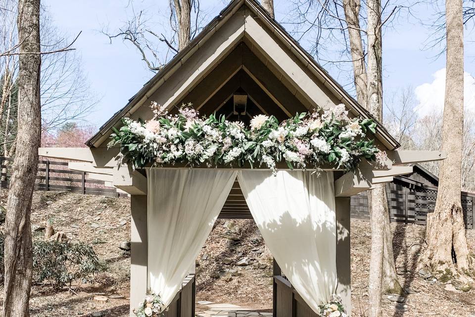 Spring Floral Arch