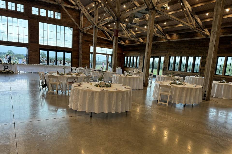 Reception area
