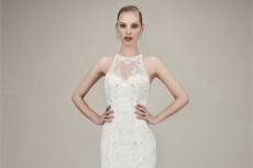 Heart neckline wedding dress