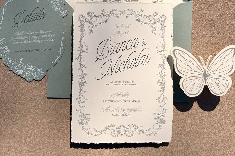 Secret Garden Wedding
