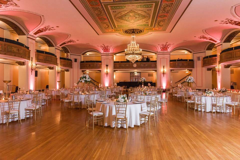 Opulence for your reception