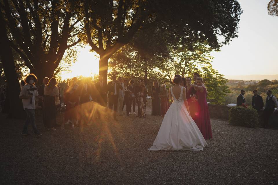 Ceremony in the garden