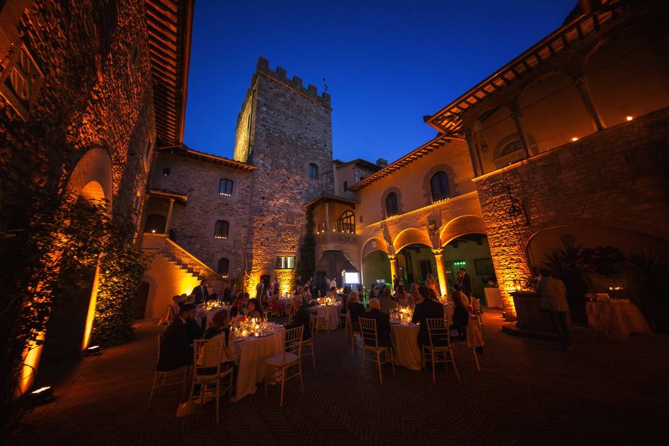 Inner courtyard
